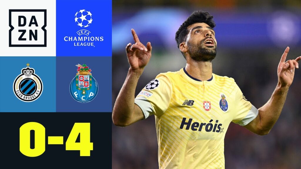 Drachen nehmen Spitzenreiter auseinander: FC Brügge - FC Porto 0:4 | UEFA Champions League | DAZN