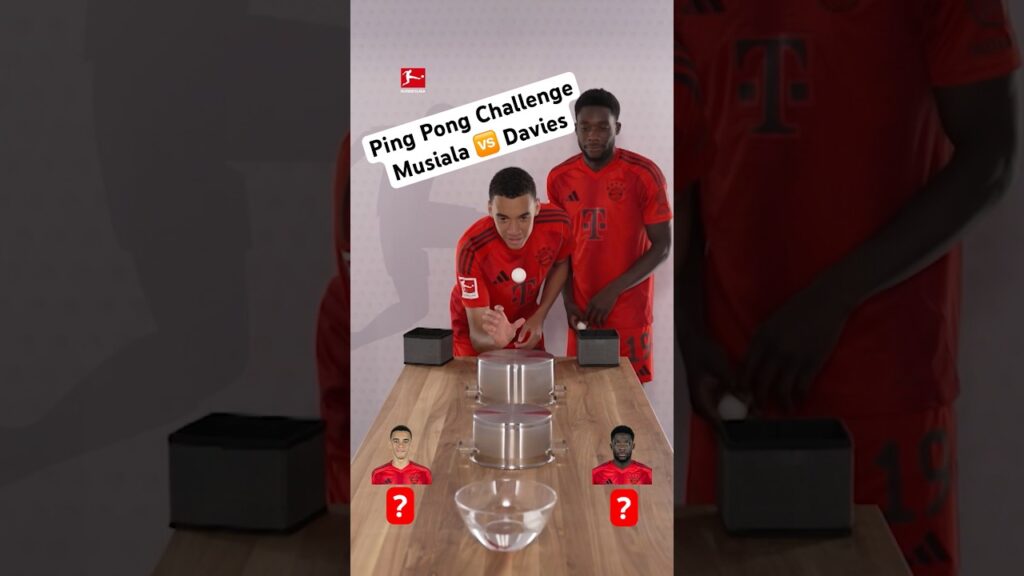 MUSIALA 🆚 DAVIES 🏓💪