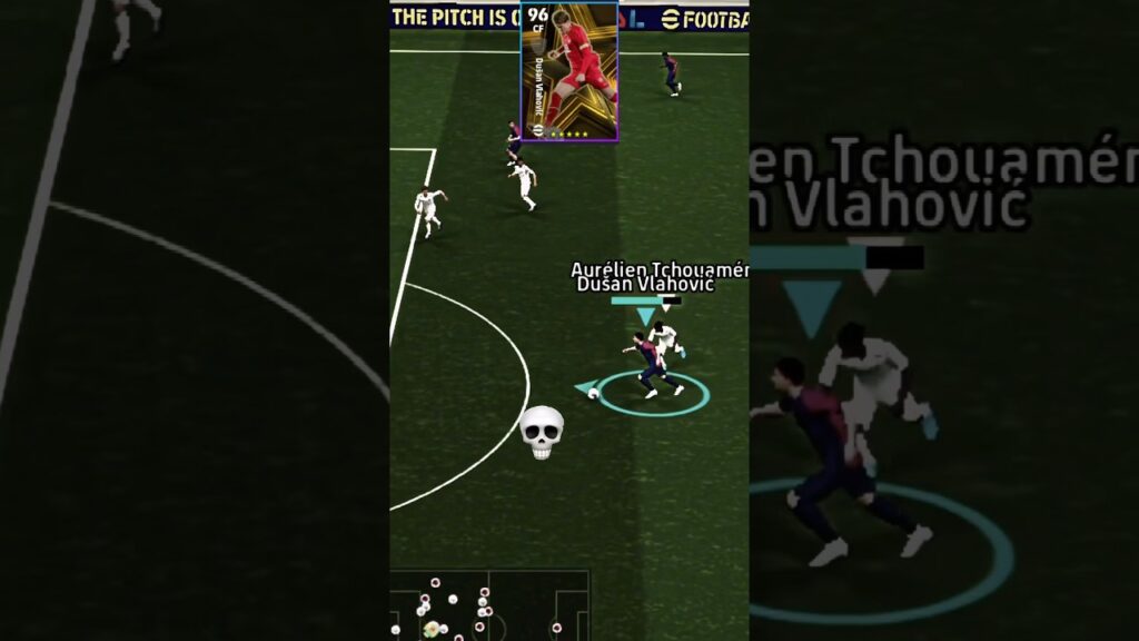 This Dušan Vlahović Card is Underrated 🥶 #efootballmobile #efootball #pes #pesmobile #mobilegame