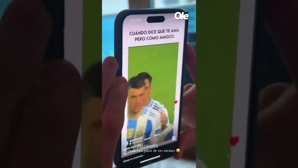 ES UN TIPAZO 😂3️⃣ Nico Tagliafico se ríe de los memes que le hicieron