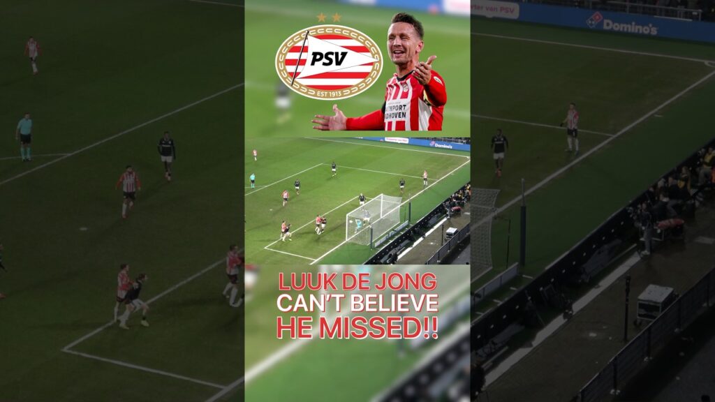 Luuk de Jong Can't Believe He Missed This Golden Opportunity!