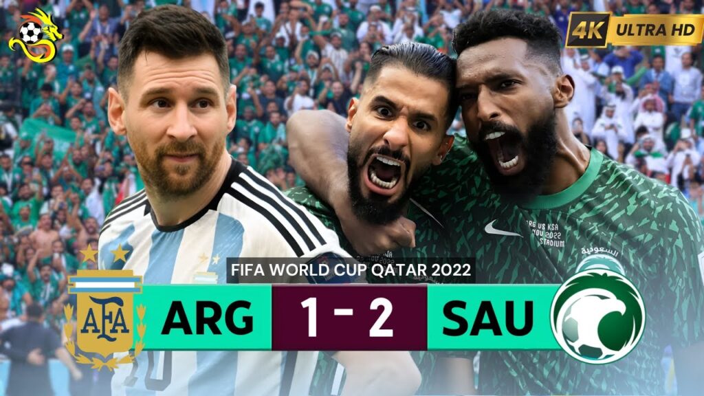 Argentina - Saudi Arabia (1-2) - 4K FULL HIGHLIGHTS & GOALS World Cup 2022