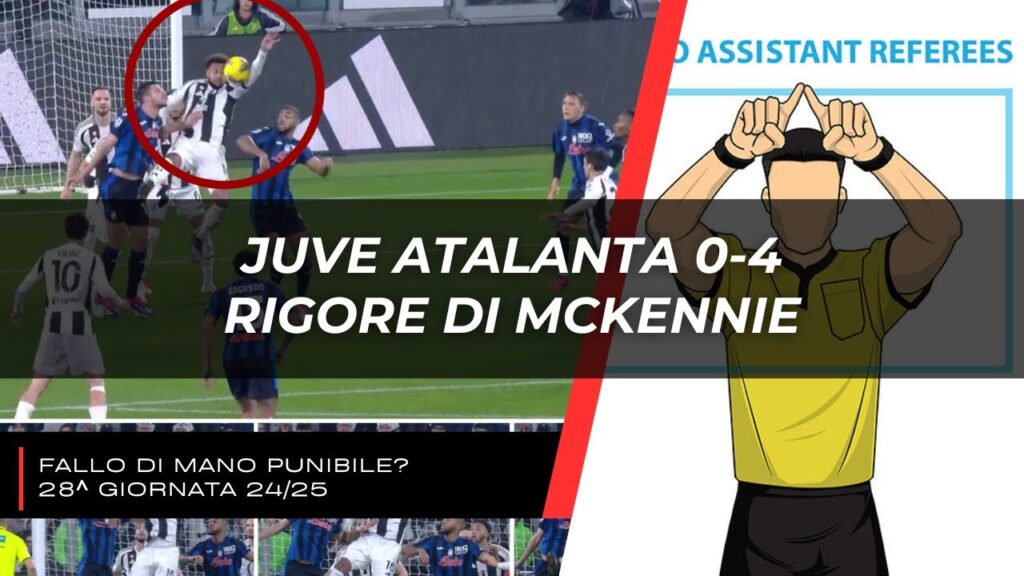 Juve Atalanta 0-4 | il rigore di McKennie che apre le marcature. La conferma di OPEN VAR. Juve Atalanta 0-4 | il rigore di McKennie che apre le marcature. La conferma di OPEN VAR.