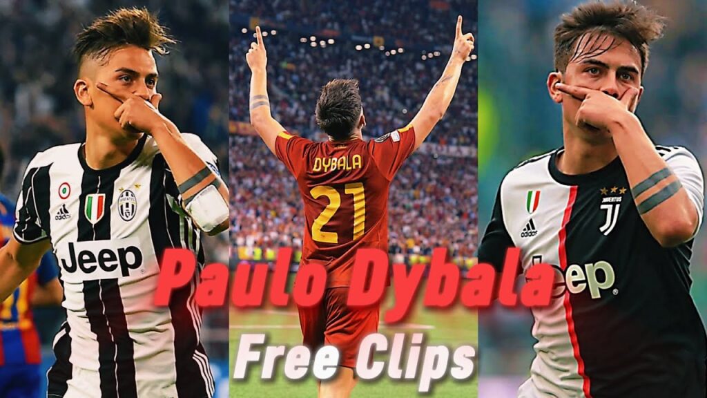 Paulo Dybala free clips for edit 1080p HD