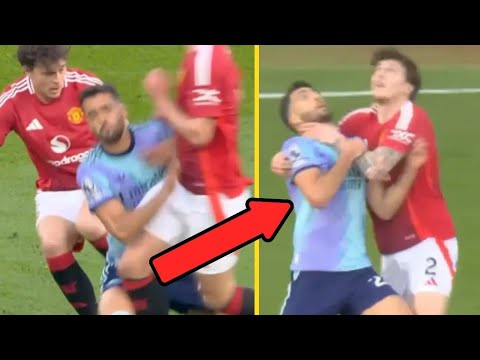 Victor Lindelof CHOKES Mikel Merino & SHOVES Him Into De Ligt! SHOCKING Moments