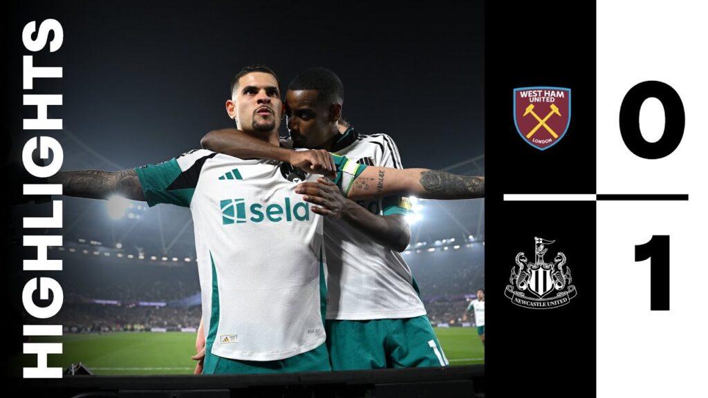 West Ham United 0 Newcastle United 1 | Premier League Highlights