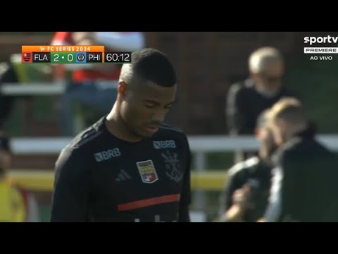 Estreia de Nicolas De La Cruz pelo Flamengo (21/01/2024)