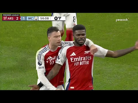 WATCH THOMAS PARTEY INSANE GOAL IN ARSENAL 5-1 MANCHESTER CITY - REACTIONS