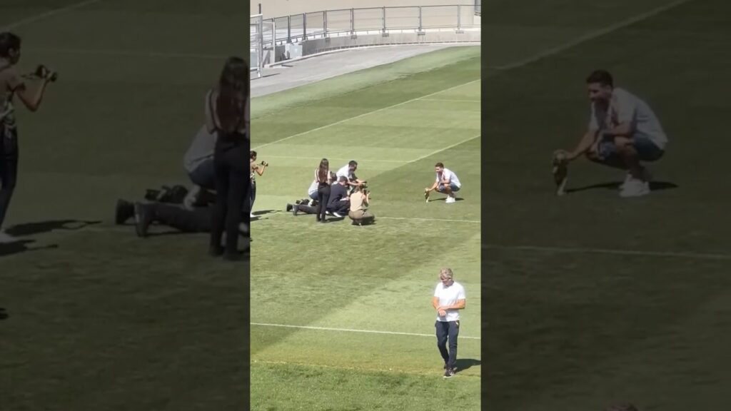 🚨📹 GONZALO MONTIEL CON LA CAMISETA DE RIVER Y LA COPA DEL MUNDO