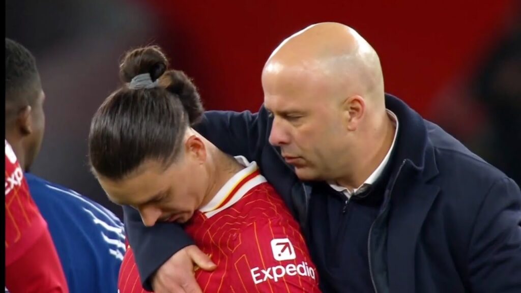 Darwin Núñez crying after missed Penalty Goal vs PSG, Liverpool vs PSG Highlights, Champions League