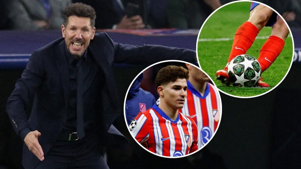 💥 El enojo de Simeone por el penal anulado a Julián Álvarez contra el Real Madrid