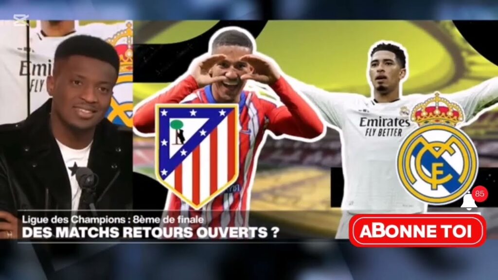 Réal Madrid vs atletico, qui l'emportera #football #highlights #ucl #realmadrid #atleticomadrid
