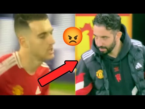 Ruben Amorim's Frustrated Reaction as Dalot Wastes Huge Late Chance vs Arsenal!