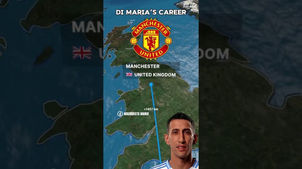 ANGEL DI MARIA'S CAREER 🇦🇷 🏴󠁧󠁢󠁥󠁮󠁧󠁿 🇪🇸 #madridistamania #realmadrid #ManUtd