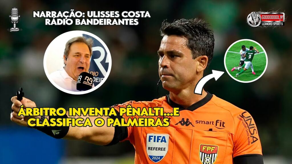Palmeiras 1 x 0 São Paulo - Narração: 🎙️ Ulisses Costa 10/03/2025