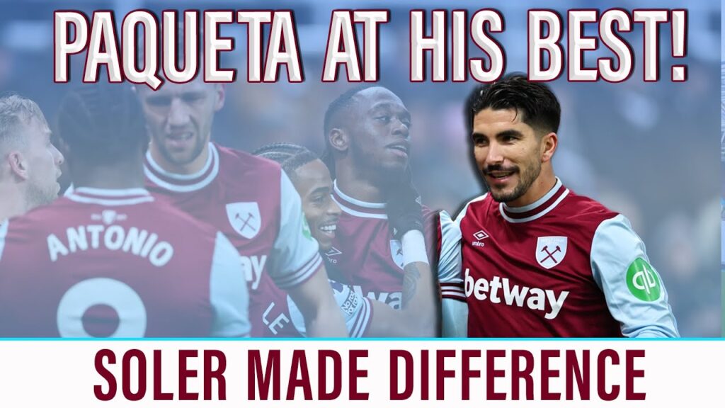 Soler made the difference | Paqueta's best performance of season | FAN CAM: Newcastle 0-2 West Ham