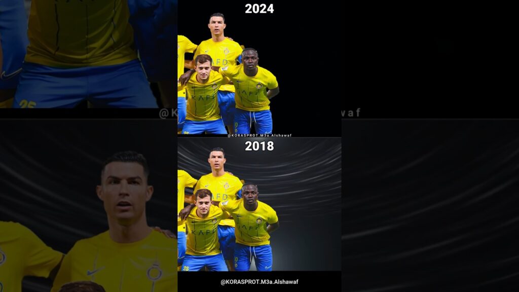 Al-Nasr Saudi team 2018-2024 #كورة_معا_الشواف #ronaldo #alnassr #النصر