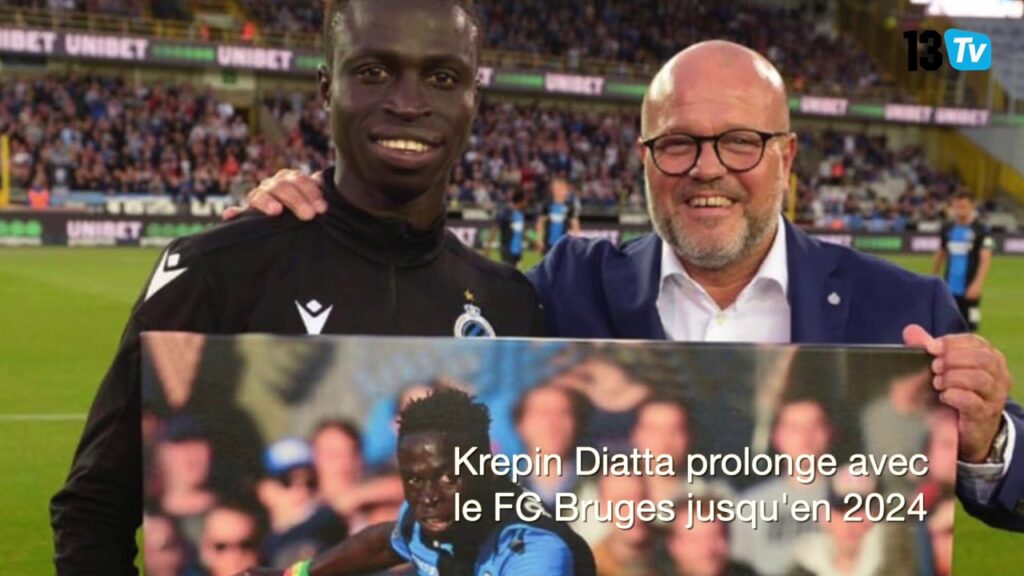 Krepin Diatta jusqu'en 2024 avec le Fc Bruges!