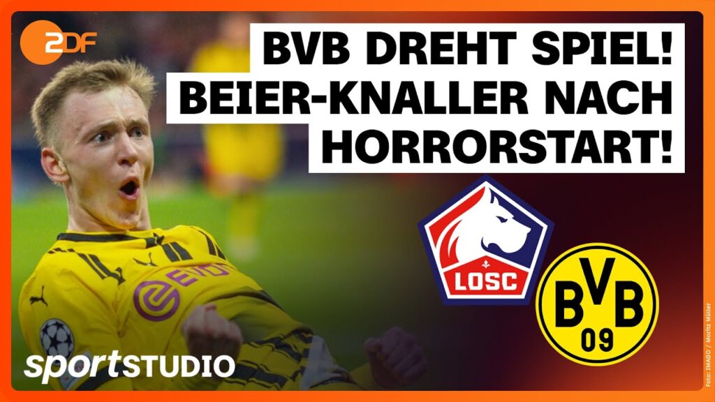 Lille OSC – Borussia Dortmund | UEFA Champions League, Achtelfinale 2024/25 | sportstudio Lille OSC – Borussia Dortmund | UEFA Champions League, Achtelfinale 2024/25 | sportstudio