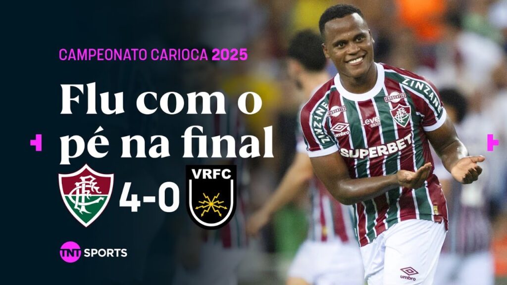SHOW DE ARIAS, CANO E CANOBBIO! FLUMINENSE 4X0 VOLTA REDONDA | SEMIFINAL | CAMPEONATO CARIOCA