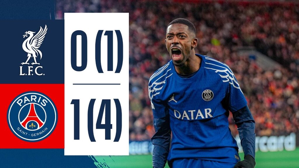 RED DINGUE - PARIS SE QUALIFIE AUX TIRS AU BUT À LIVERPOOL !