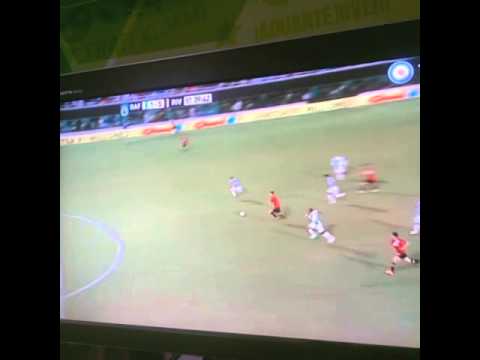 el gol.. de guido rodriguez. river 5 rafaela 1