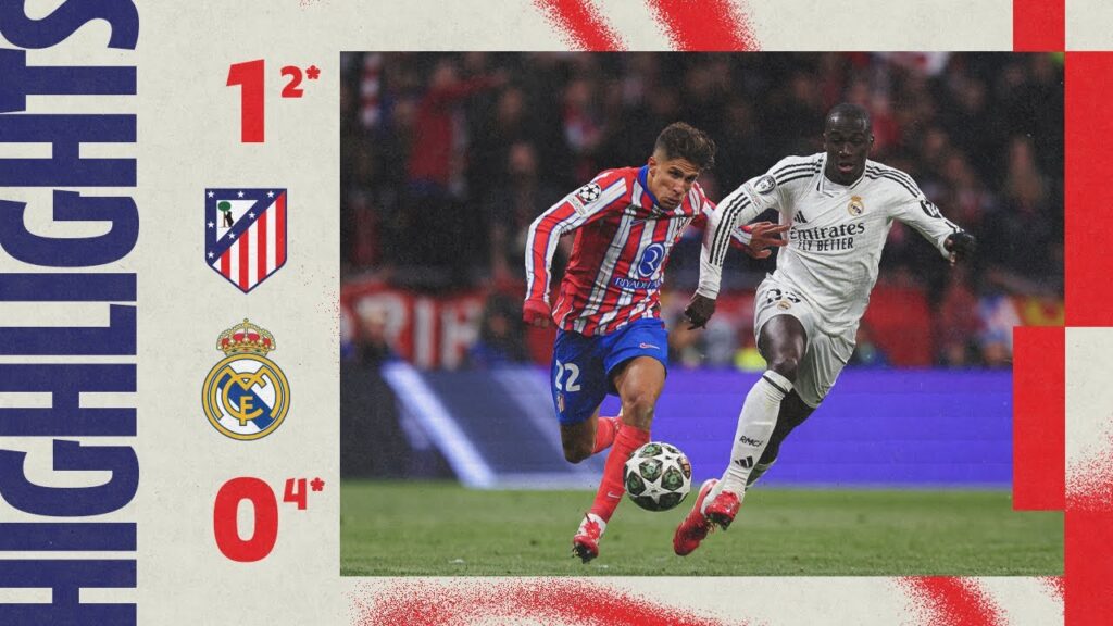 HIGHLIGHTS | Atlético de Madrid 1 (2) - 0 (4) Real Madrid | ⚽ Gallagher | 24/25 UCL, Round of 16