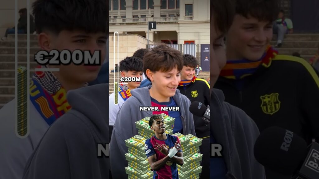 How much do Barça fans think Lamine Yamal is worth? 💰
