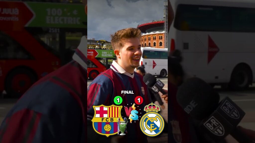 Do Barcelona fans want a Clasico UCL final? 🌟