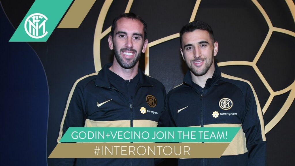 GODIN+VECINO JOIN THE TEAM! | INTER IN NANJING | #INTERONTOUR