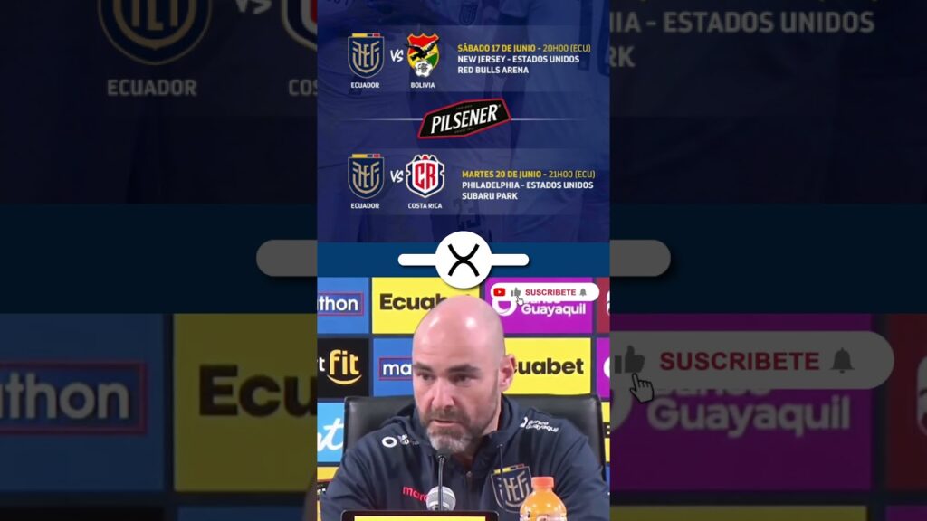 🚨Félix Sánchez Bas, DT de #Ecuador 🇪🇨, confirma que en junio jugarán 2 amistosos #shorts