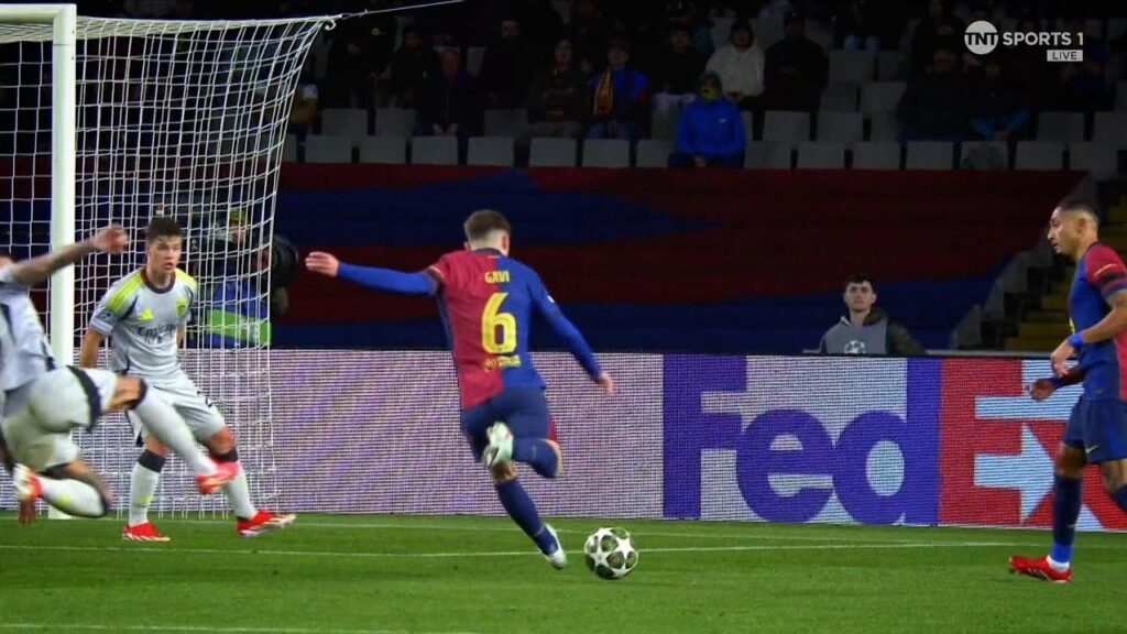 Pablo Gavi vs SL Benfica | 11/03/2025