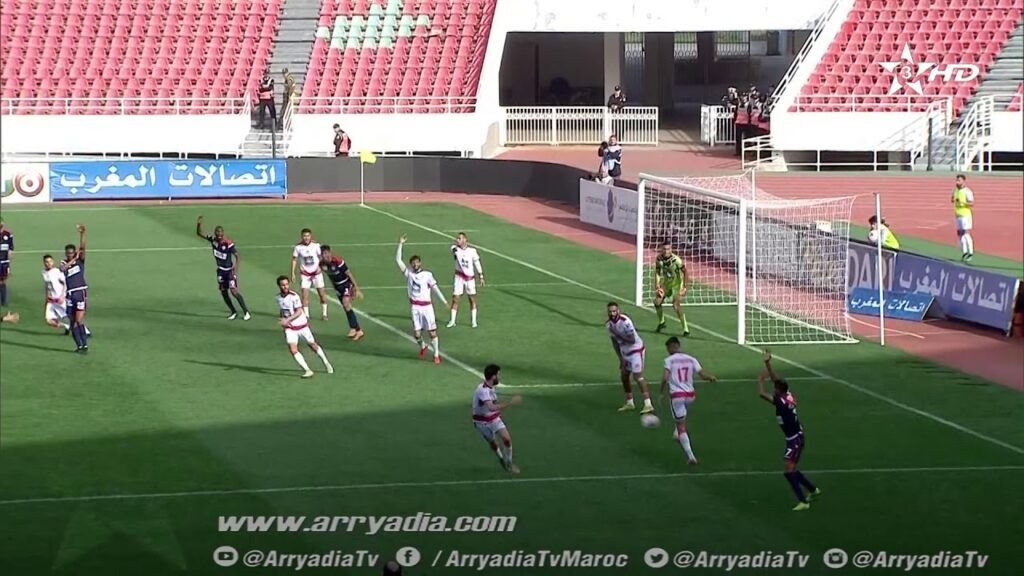 #بطولة_إتصالات_المغرب|د.18|  الفتح الرياضي 0-1 الوداد الرياضي هدف يحيى جبران في الدقيقة 78.