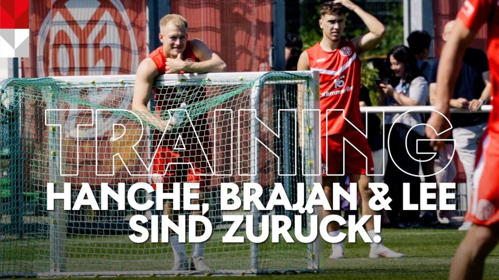 Erstes Training mit Hanche-Olsen, Gruda und Lee 🔥 | Trainingsimpressionen | #05ertv | Saison 24/25