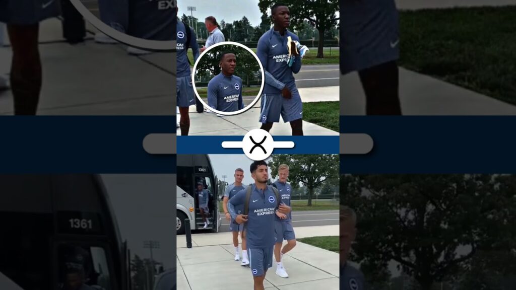 Moisés Caicedo y Pervis Estupiñán listos para el inicio de temporada en el Brighton 🔵🔝 #shorts