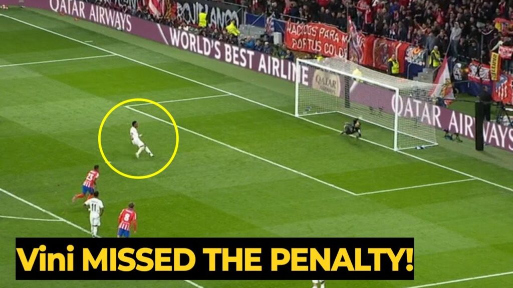 [FULL VIDEO] Vinicius Junior MISSED PENALTY against Atletico Madrid | Real Madrid News
