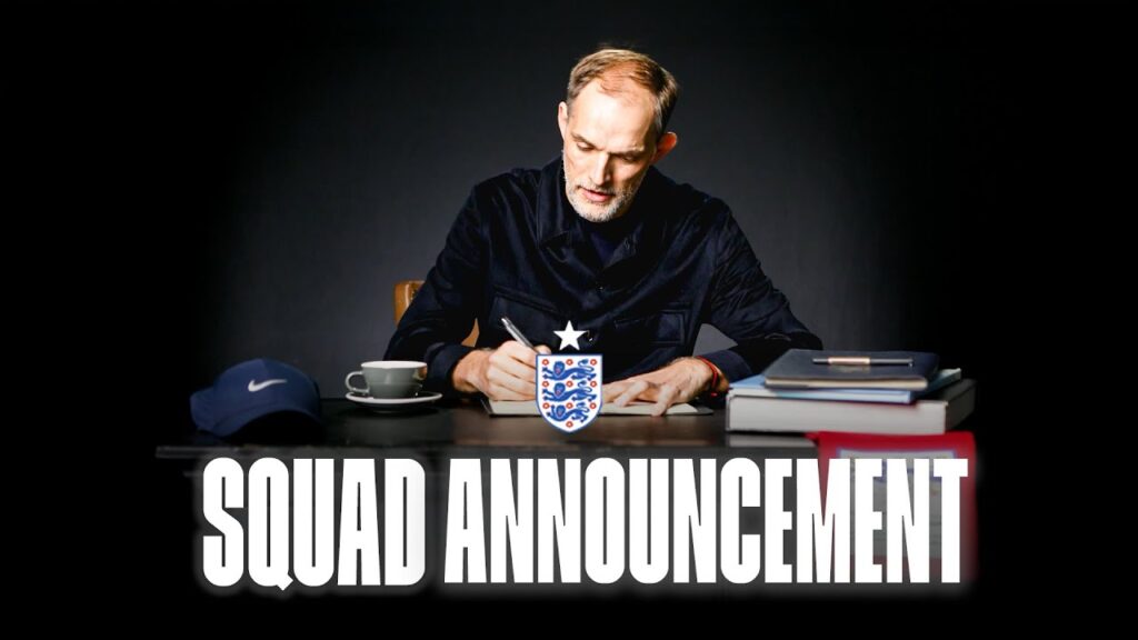 Thomas Tuchel's First England Squad: New Call-ups & Wembley Excitement! | Squad Announcement ✍️