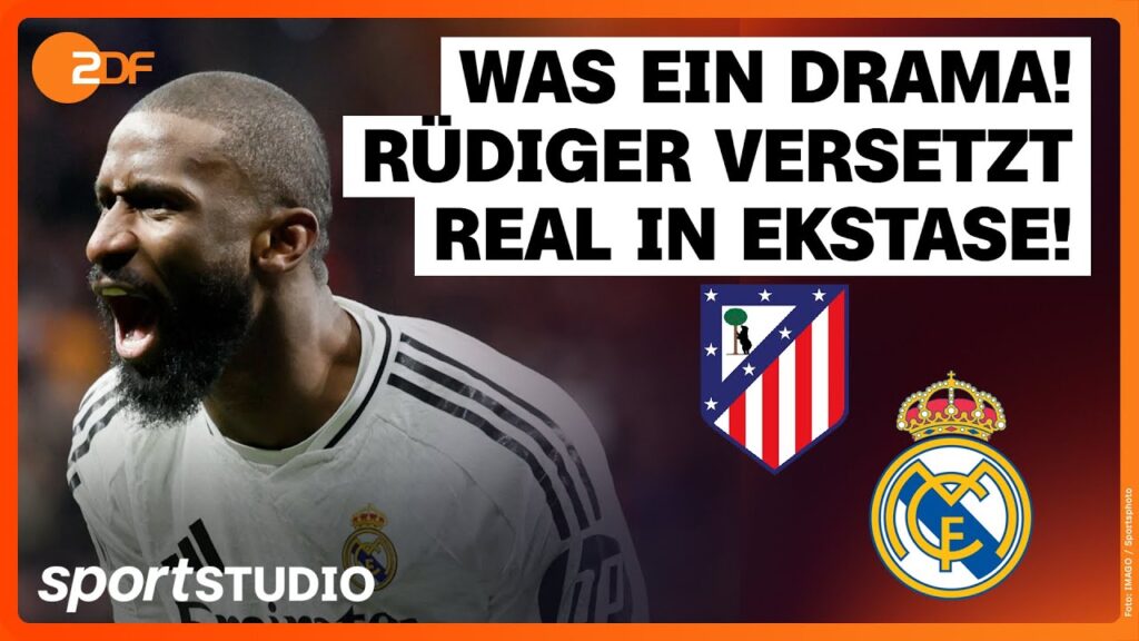 Atletico Madrid – Real Madrid | UEFA Champions League, Achtelfinale 2024/25 | sportstudio Atletico Madrid – Real Madrid | UEFA Champions League, Achtelfinale 2024/25 | sportstudio