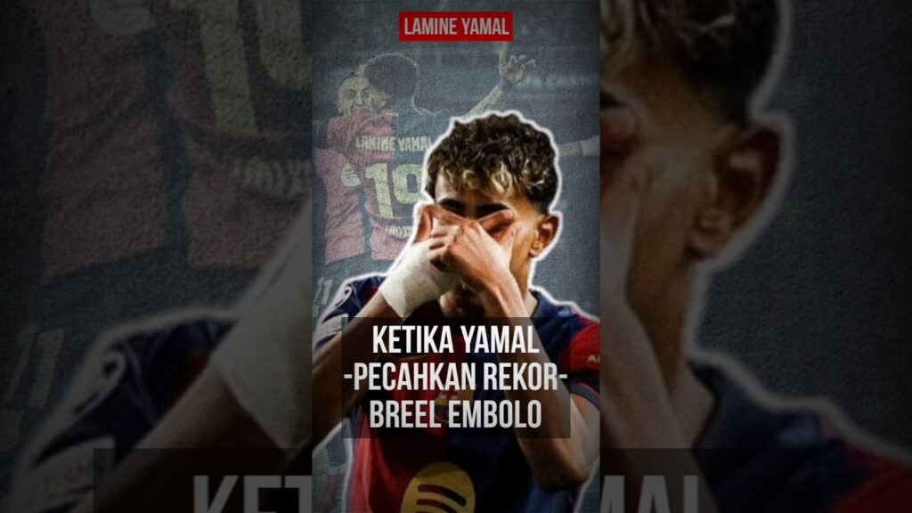 Ketika Lamine Yamal Pecahkan Rekor Breel Embolo #lamineyamal #barcelona Ketika Lamine Yamal Pecahkan Rekor Breel Embolo #lamineyamal #barcelona