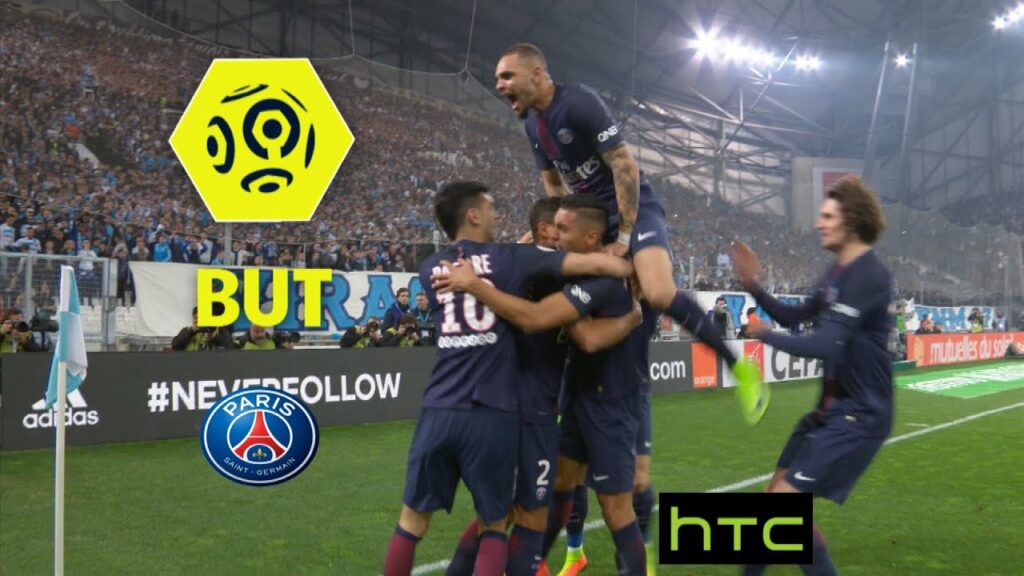 But MARQUINHOS (6') / Olympique de Marseille - Paris Saint-Germain (1-5) -  / 2016-17