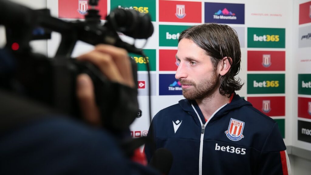 Joe Allen Reacts To Stoke City's Victory Against Luton Town