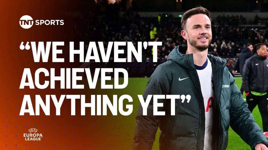 James Maddison discusses Tottenham stepping up when it mattered most 💪 #UEL