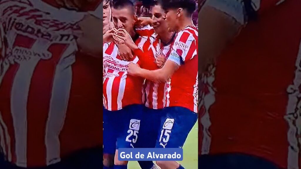 CHIVAS VS LEON OTRO GOL DE ROBERTO ALVARADO CON DEDICATORIA #chivas