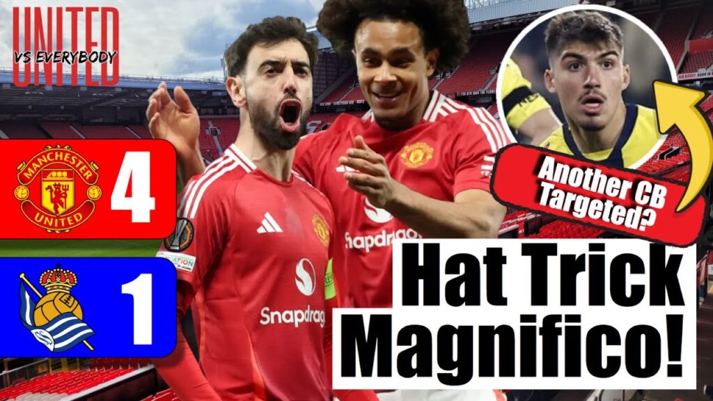 Still Unbeaten in Europe!!! | Manchester United 4-1 Real Sociedad Match Reaction