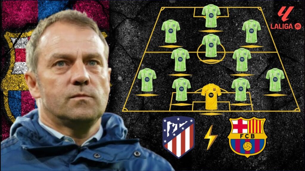 🚨 Atletico Madrid Vs Barcelona: Barcelona Predicted Lineup With Fermín López 🔥 La Liga 24/25