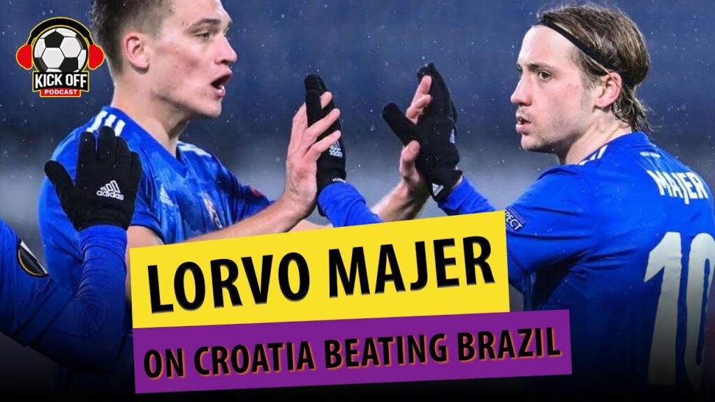 Lorvo Majer speaks to DN Sport after Croatia beat Brazil