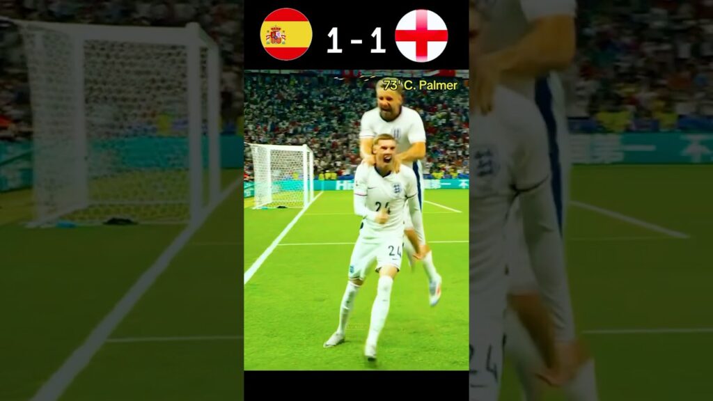 Spain vs  England | Euro 2024 Glory! 🏆⚽