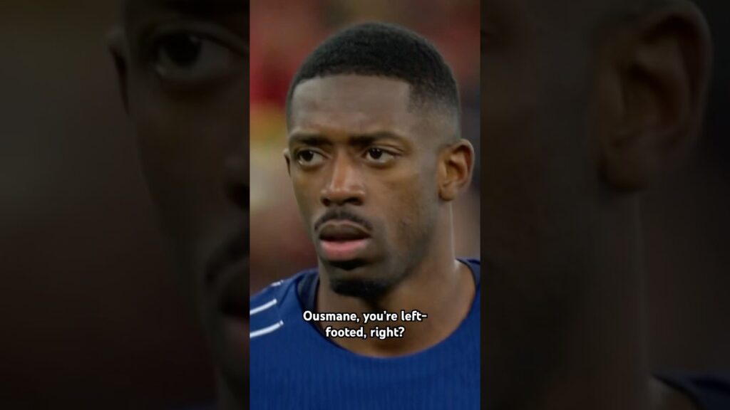 Ousmane Dembélé’s penalty 🤯