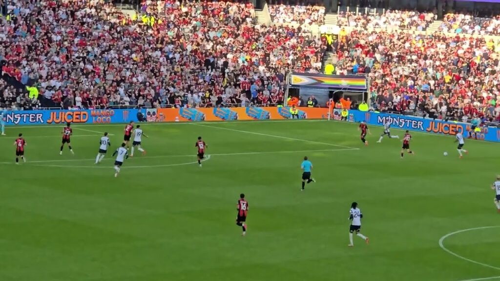 PAPE MATAR SARR: The Spurs Midfielder Scores Against Bournemouth