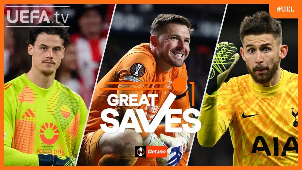 INCREDIBLE Europa League Saves! 🧤 | Round of 16 Second Leg